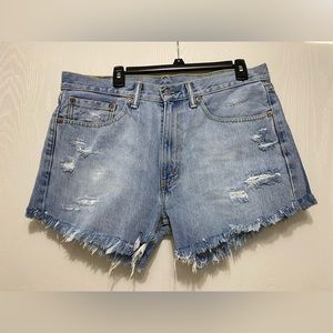 Levi’s 505 denim shorts